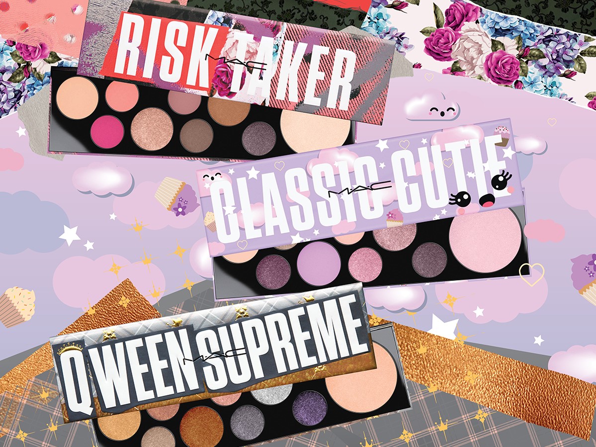 ¡Novedades de MAC Cosmetics! Tres paletas de sombras de ojos: Qween Supreme, Risk Taker y Classic Cutie