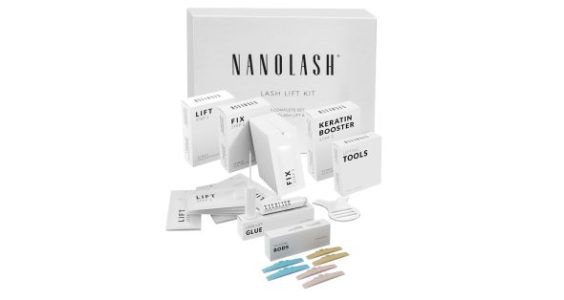 Kit para el laminado y lifting de pestañas nanolash