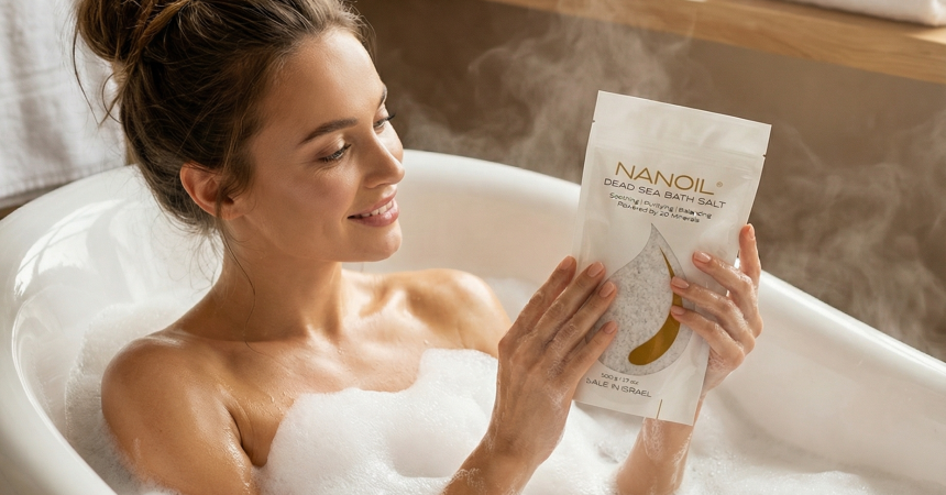 nanoil baño con sal de mar